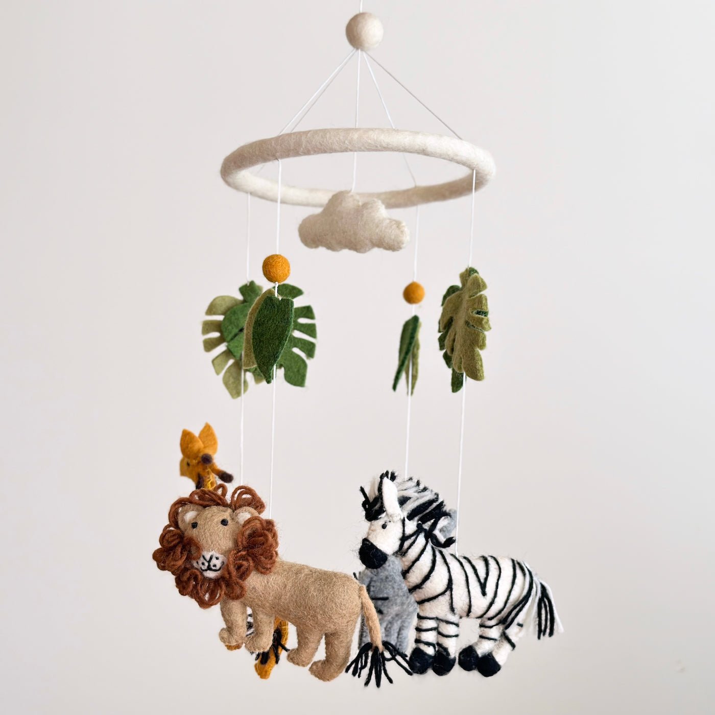 Felt Baby Mobile - Safari Jungle - Che Cose Belle