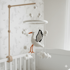 Felt Baby Mobile - Stork - Che Cose Belle