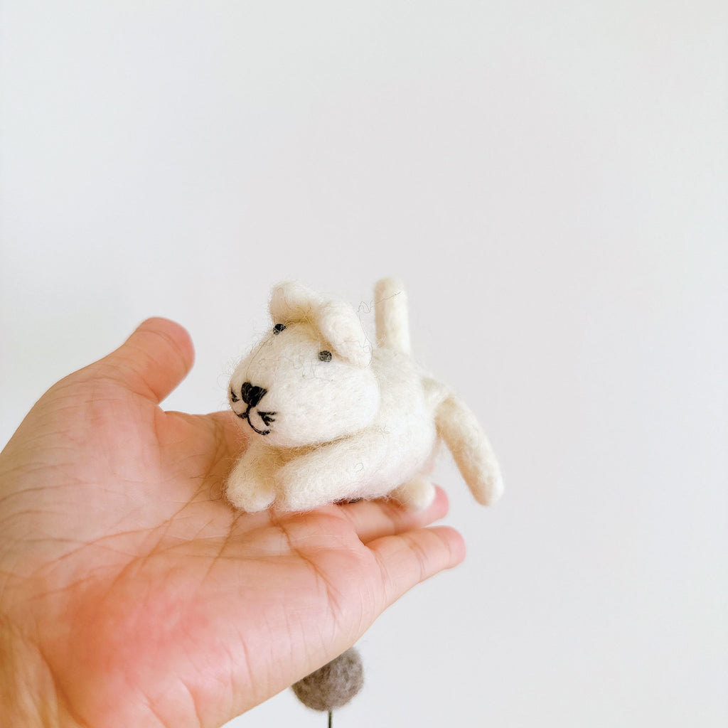 Felt Cat Garland - Che Cose Belle