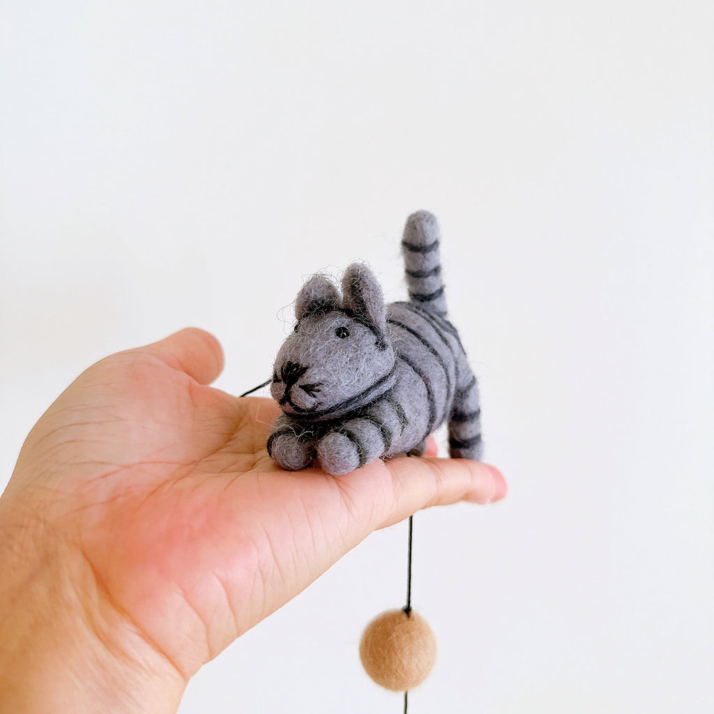 Felt Cat Garland - Che Cose Belle