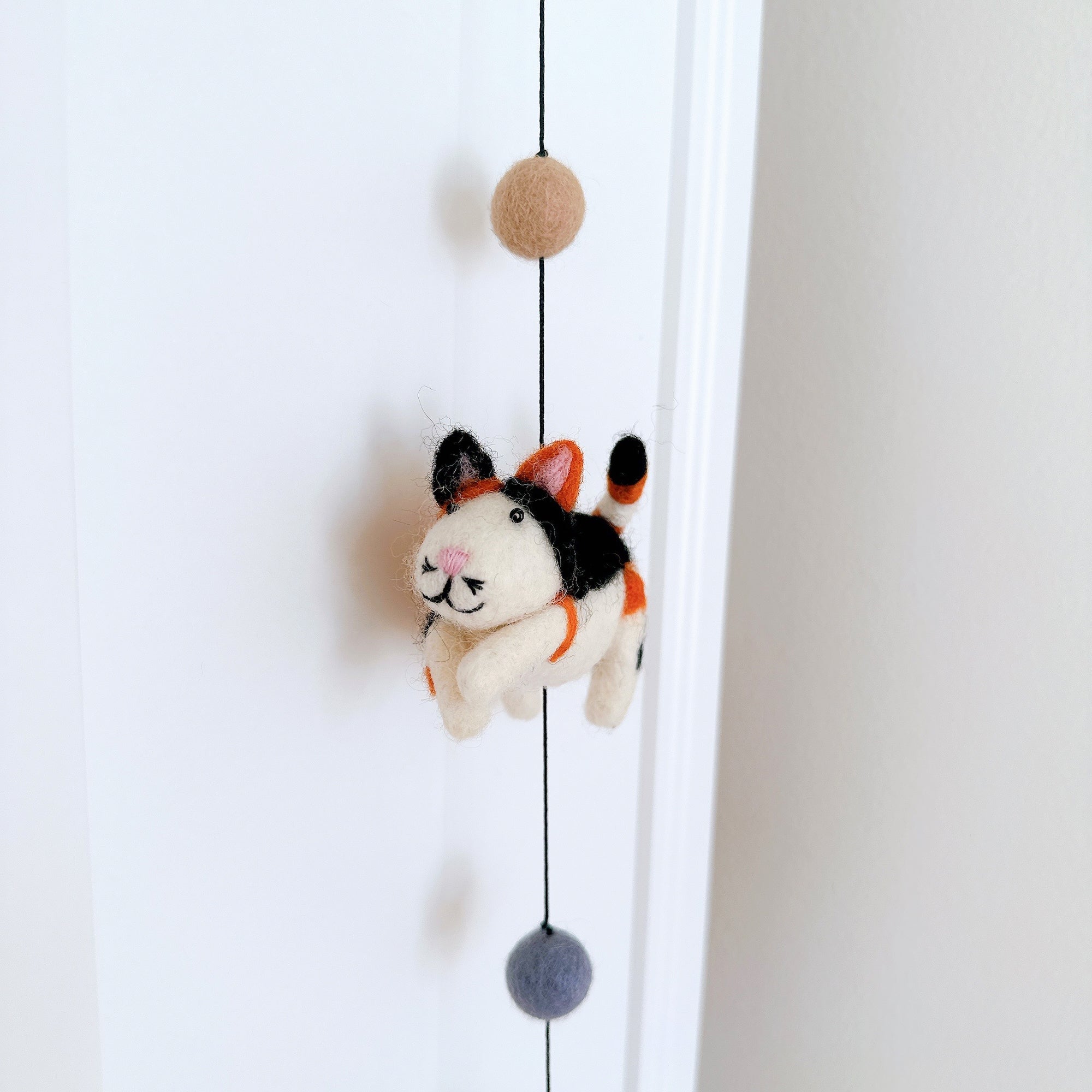 Felt Cat Garland - Che Cose Belle