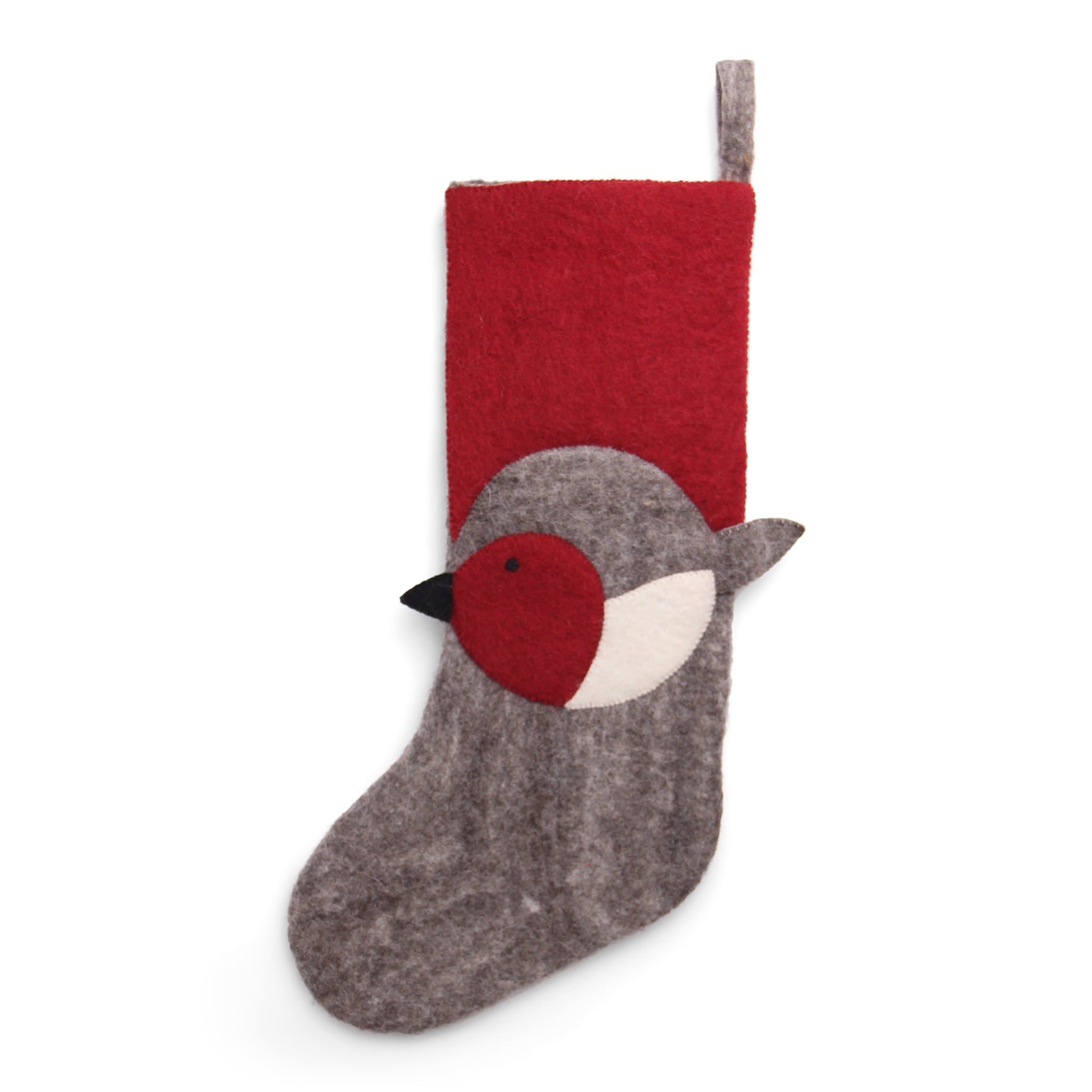 Felt Christmas Stocking - Bird - Che Cose Belle