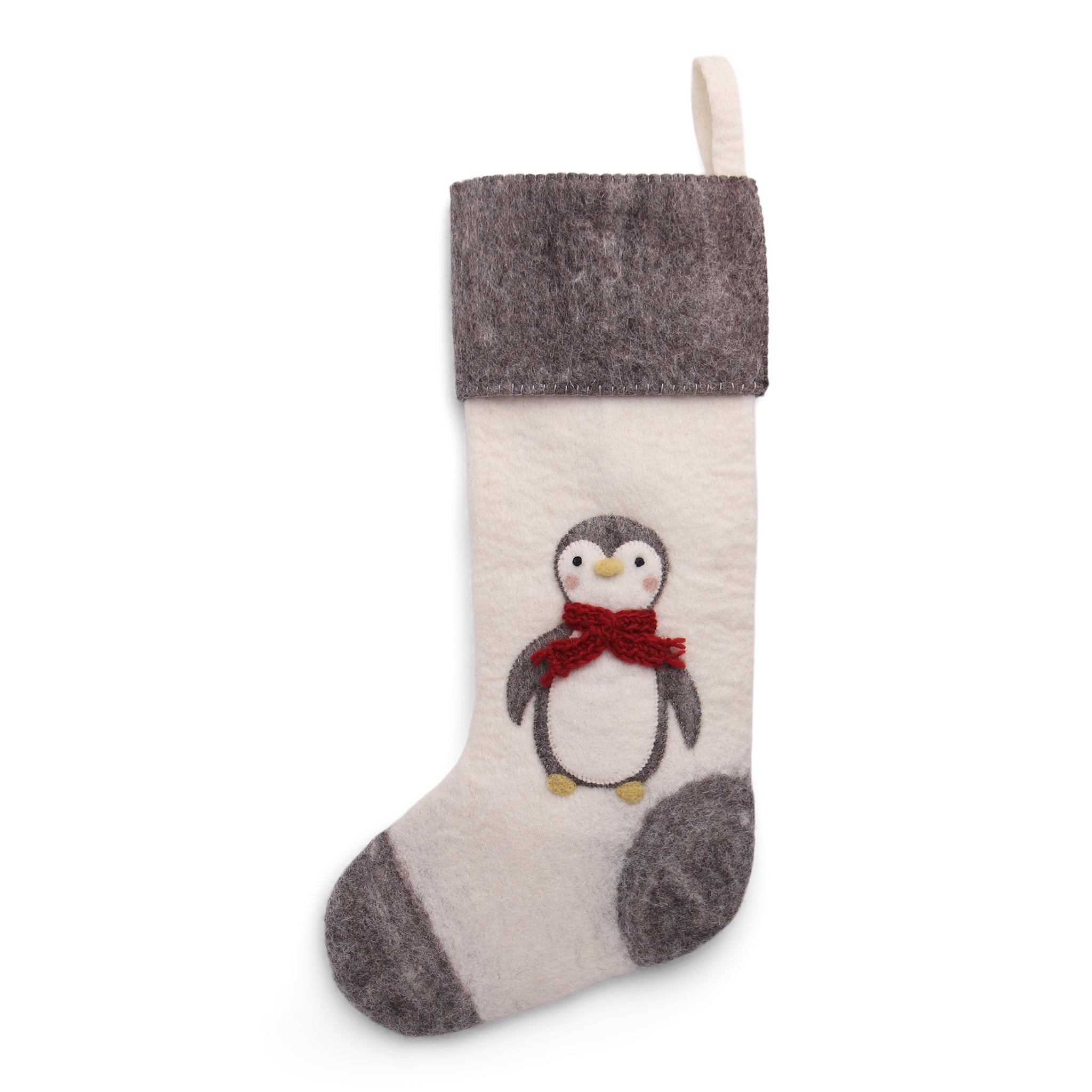 Felt Christmas Stocking - Penguin - Che Cose Belle