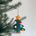 Felt Christmas Tree with Star Ornament - Che Cose Belle
