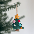 Felt Christmas Tree with Star Ornament - Che Cose Belle