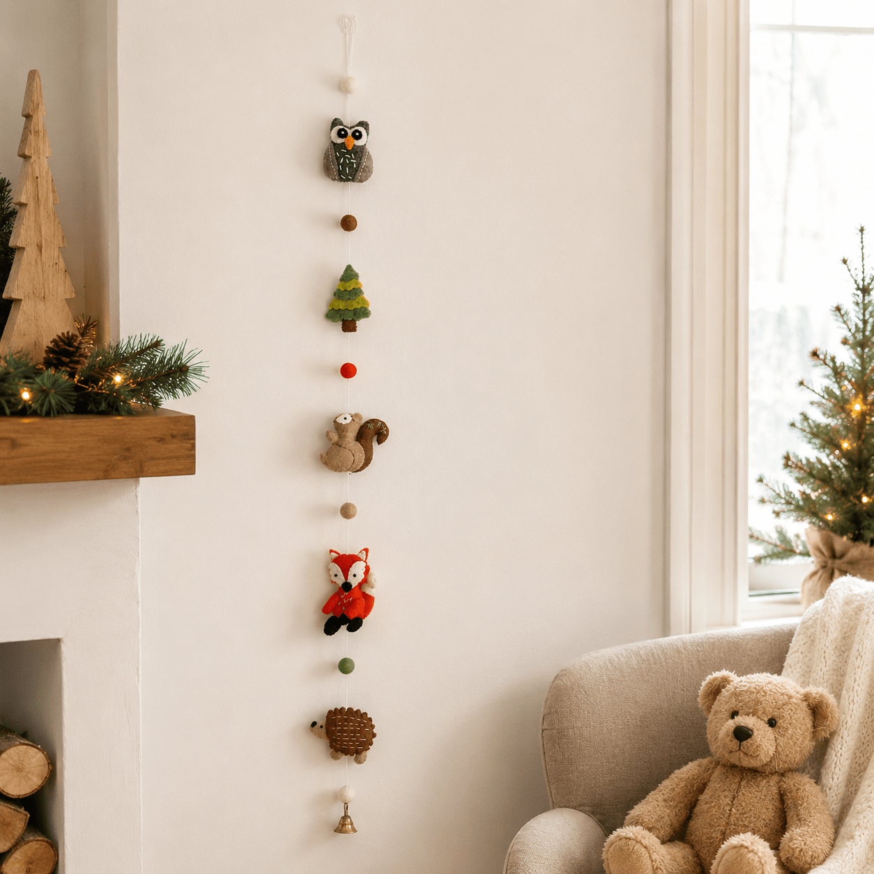 Felt Forest Animal Garland - Che Cose Belle