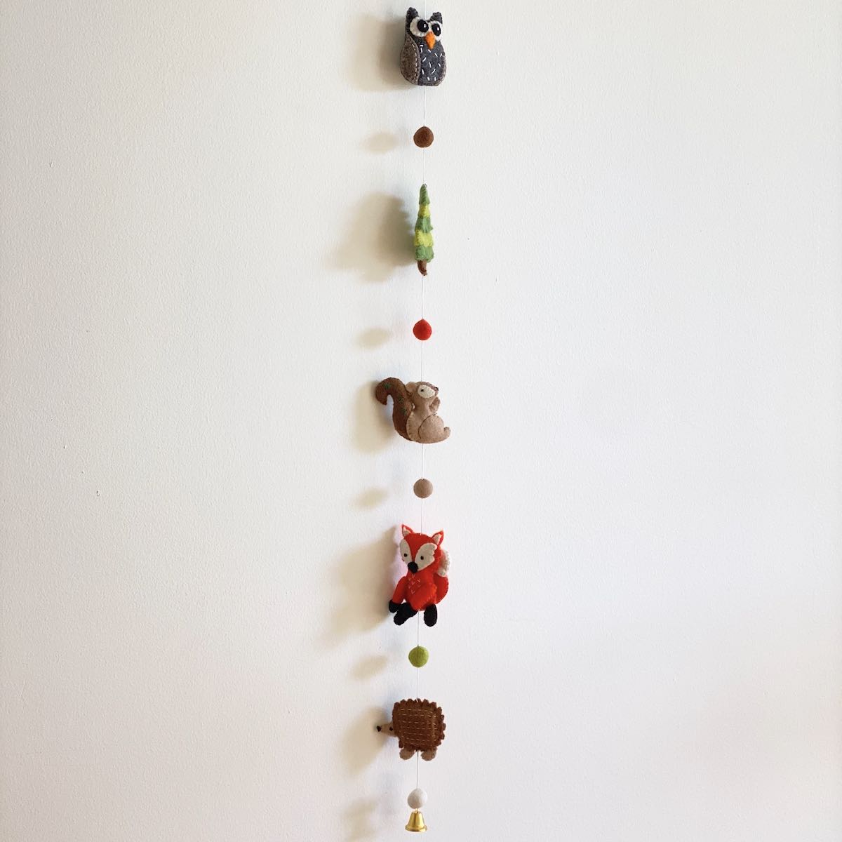 Felt Forest Animal Garland - Che Cose Belle