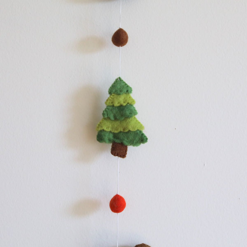 Felt Forest Animal Garland - Che Cose Belle