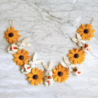 Felt Garland - Bunny & Sunflower - Che Cose Belle