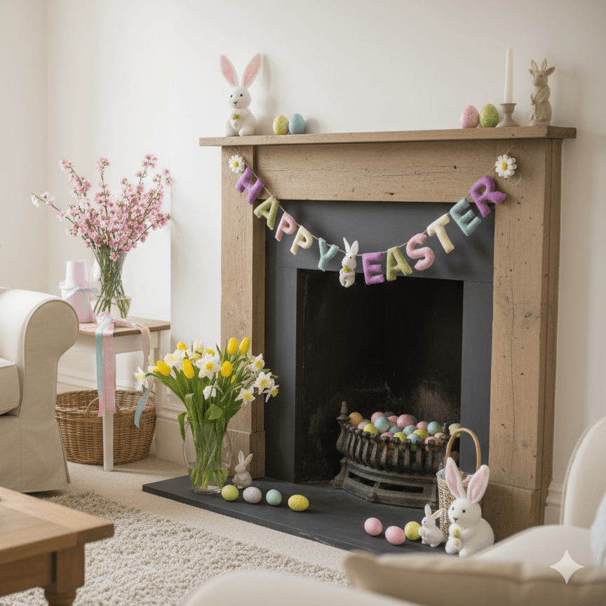 Felt Garland - Happy Easter - Che Cose Belle