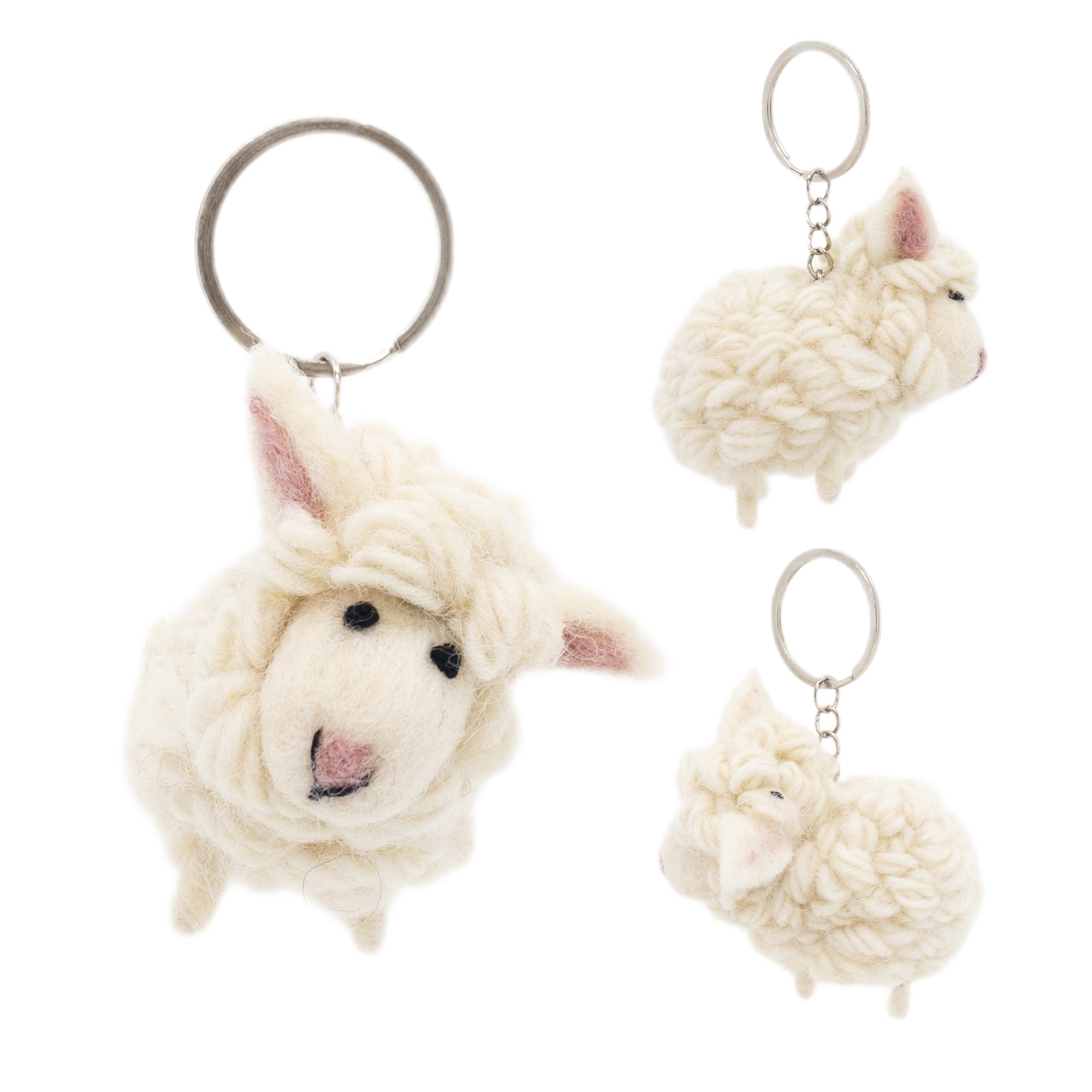 Felt Keychain - Mini Sheep - Che Cose Belle