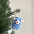 Felt Mini Fluffy Sheep Ornament Set of 6 - Pastel Tone - Che Cose Belle