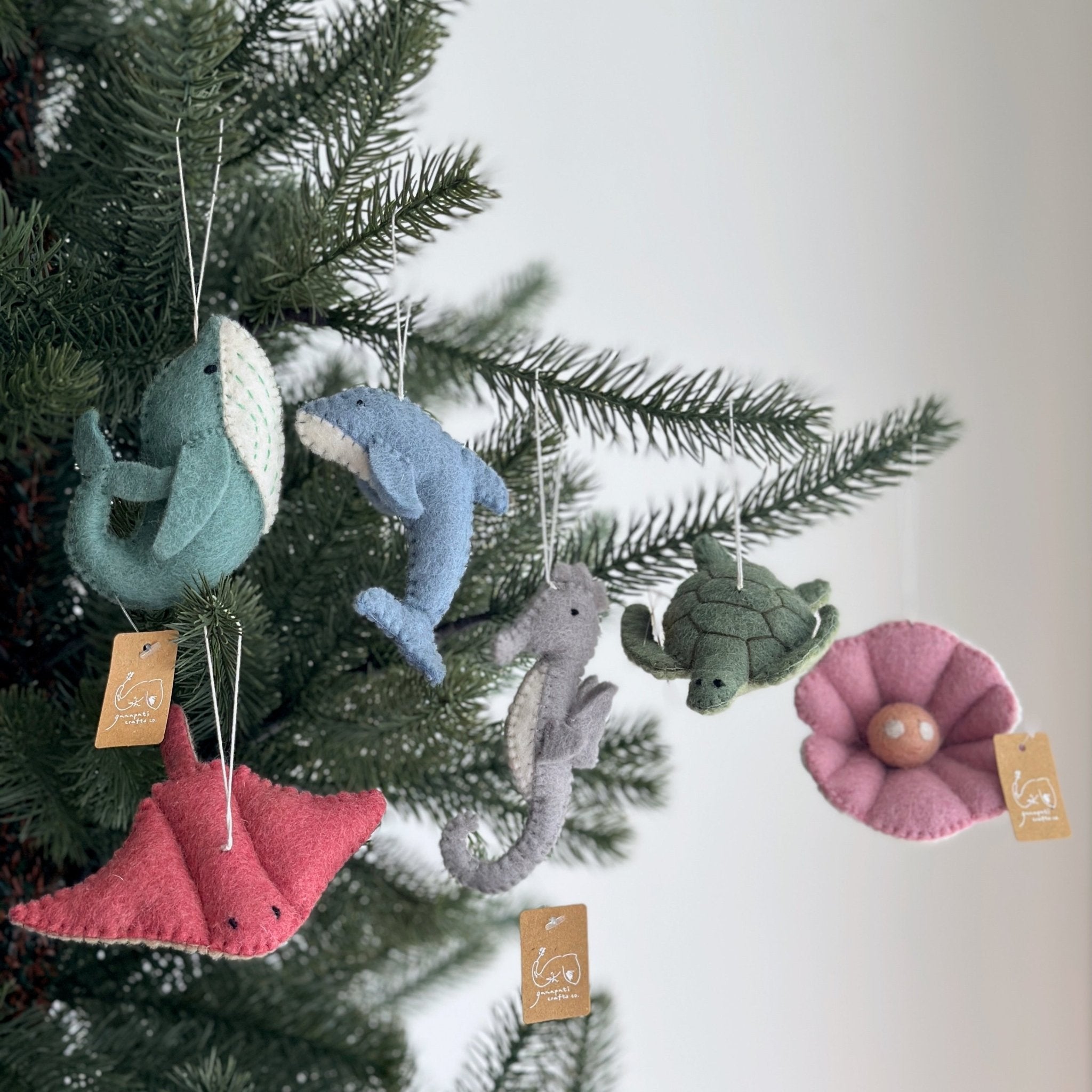 Felt Ornament - Sea Animals Theme / Sea Turtle - Che Cose Belle