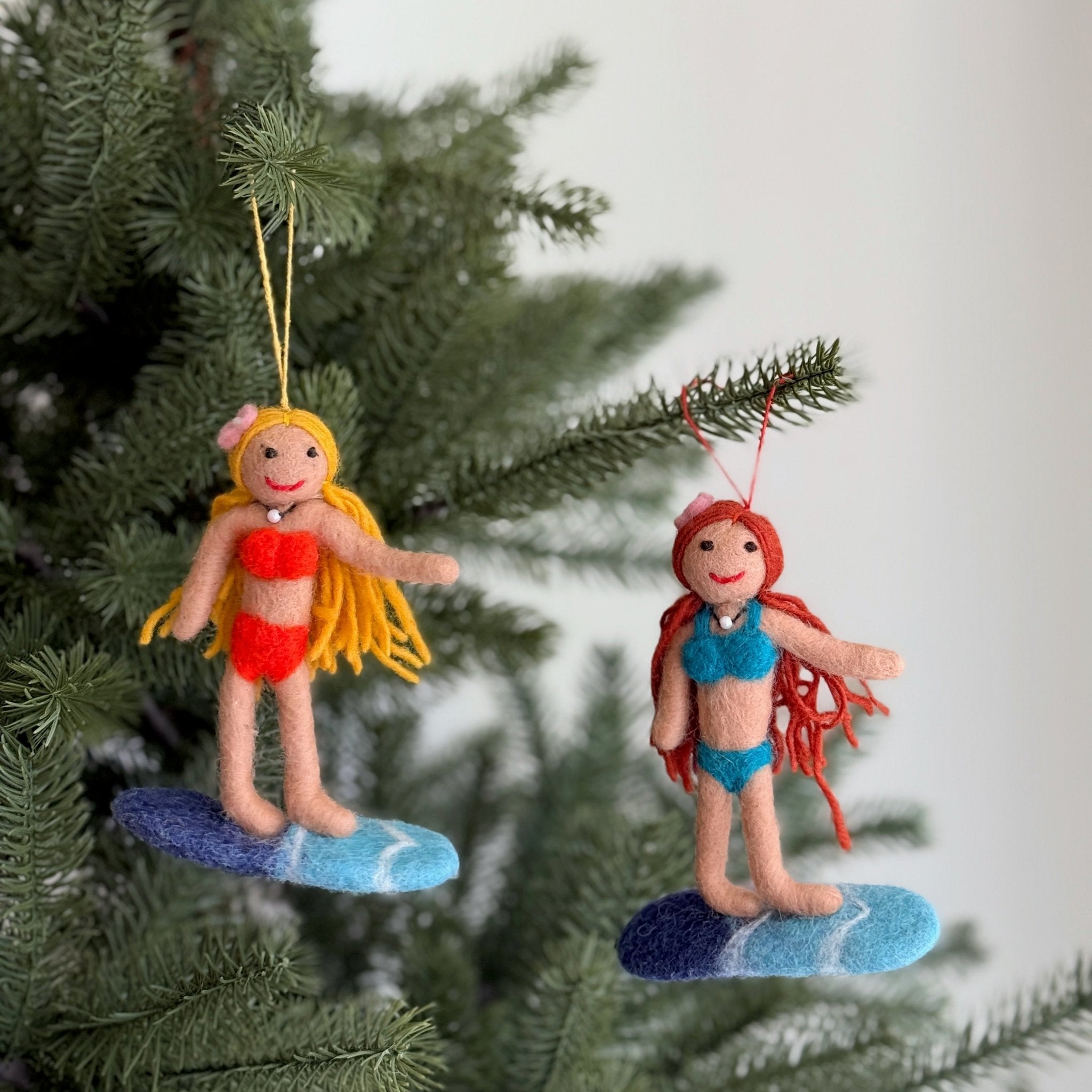 Felt Ornament - Surfer Girl - Che Cose Belle