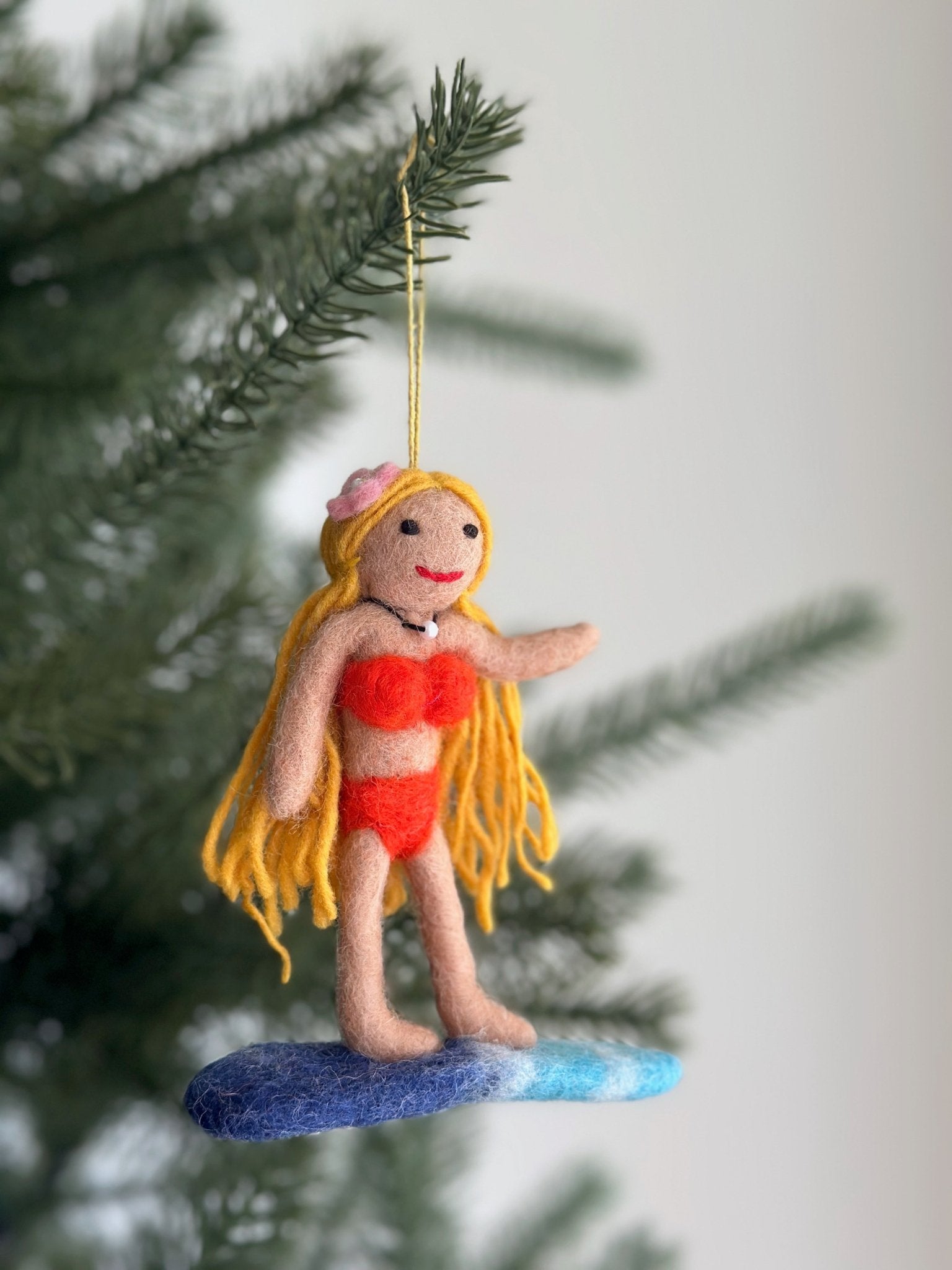 Felt Ornament - Surfer Girl - Che Cose Belle