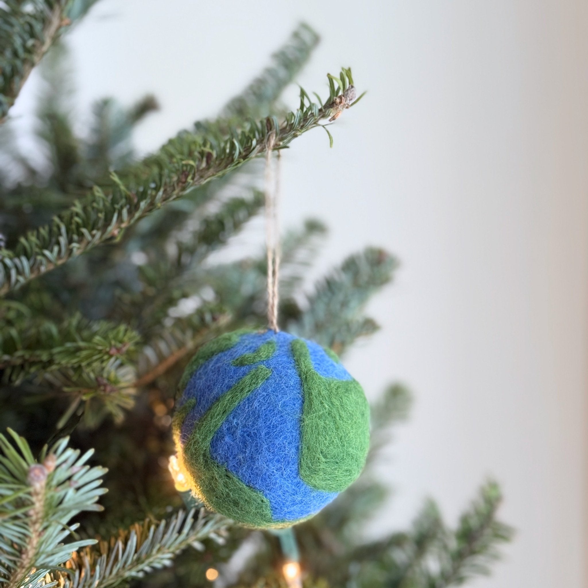 Felt Planet Ornament - For Earth Day! - Che Cose Belle