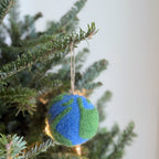 Felt Planet Ornament - For Earth Day! - Che Cose Belle