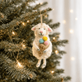 Felt Sheep with Ice Cream Ornament - Che Cose Belle