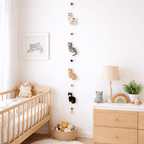 Felt Stitched Cat Garland - Che Cose Belle