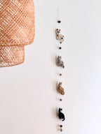 Felt Stitched Cat Garland - Che Cose Belle