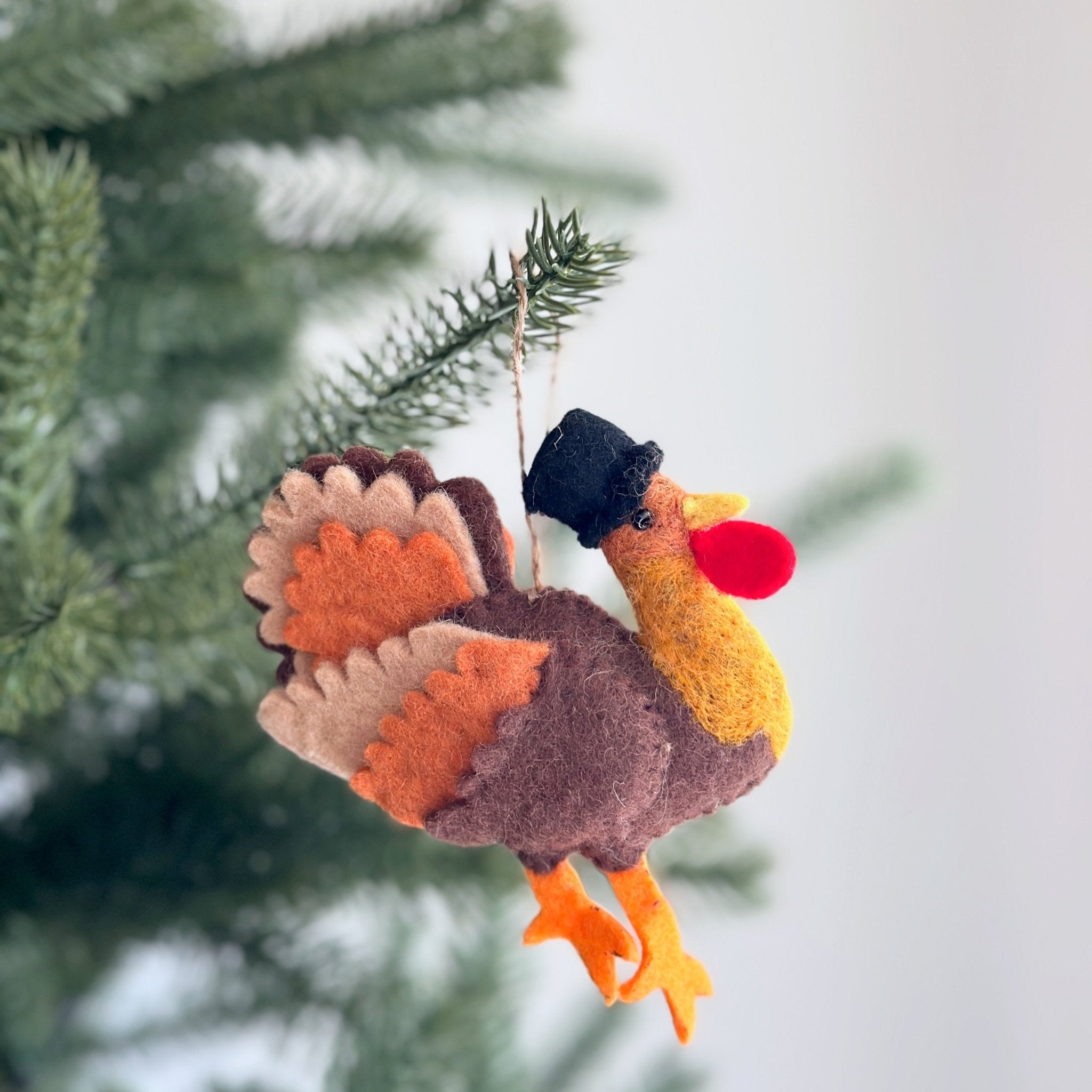 Felt Turkey Ornament - Che Cose Belle