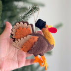 Felt Turkey Ornament - Che Cose Belle