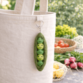 Felt Veggie Keychain - Peas in a Pod - Che Cose Belle