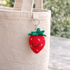 Felt Veggie Keychain - Strawberry - Che Cose Belle