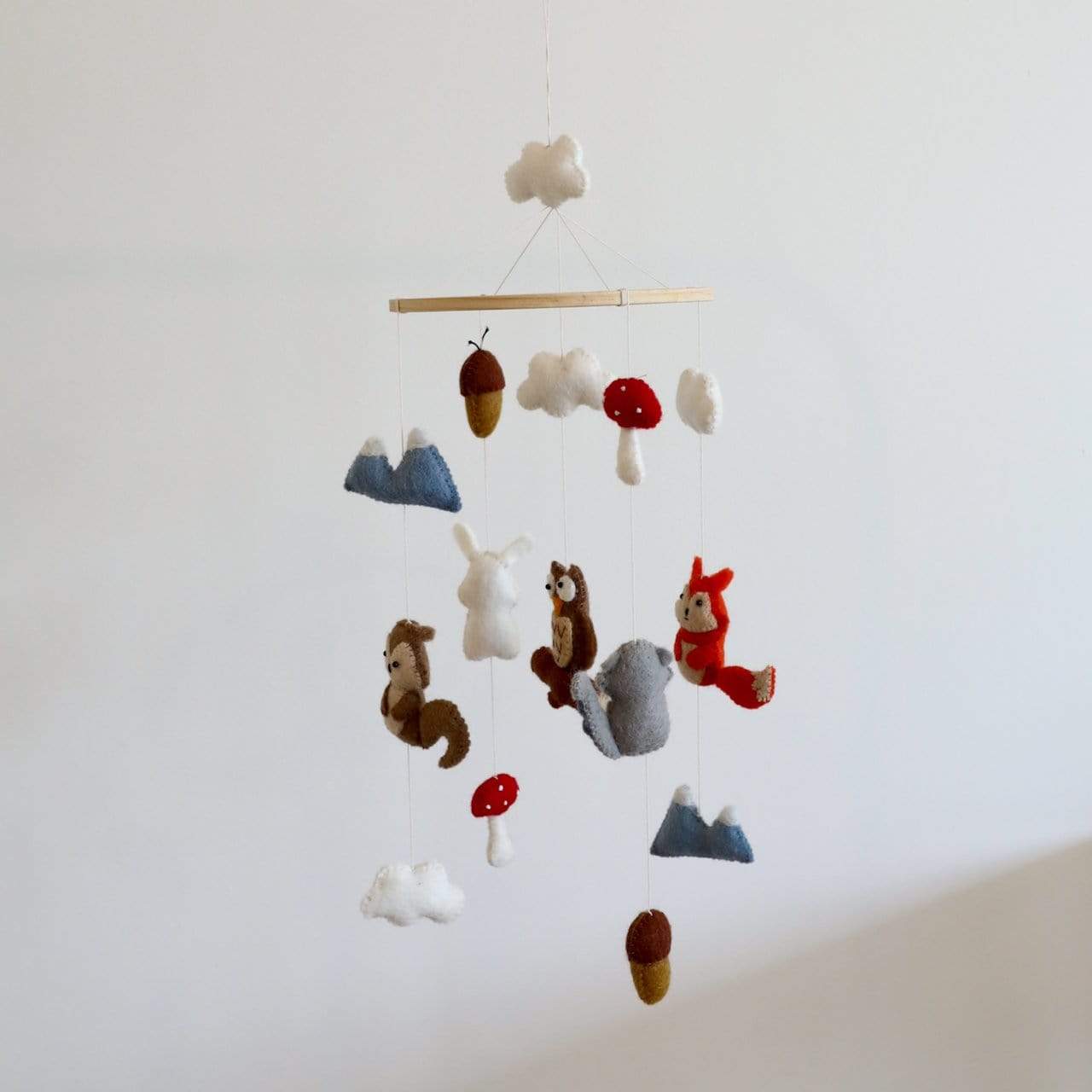 Felt Woodland Animal Baby Mobile - Che Cose Belle