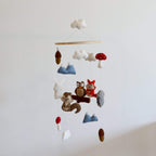 Felt Woodland Animal Baby Mobile - Che Cose Belle