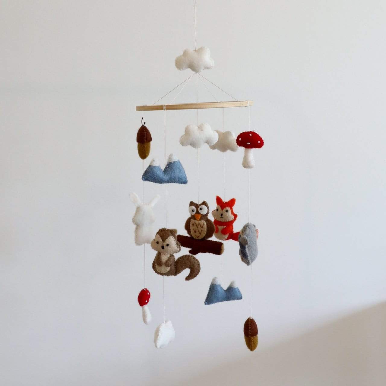 Felt Woodland Animal Baby Mobile - Che Cose Belle