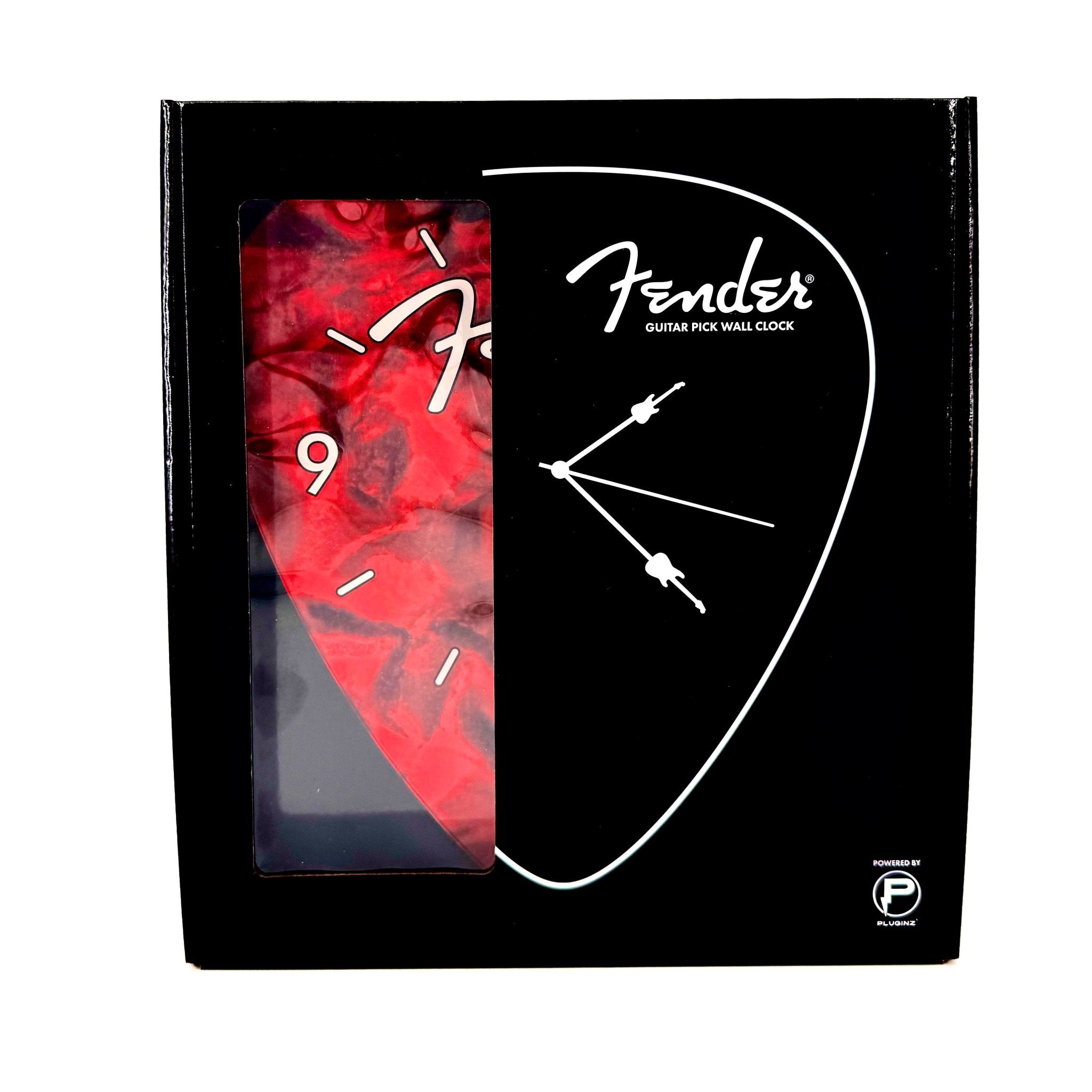 Fender Guitar Pick Wall Clock x Red - Che Cose Belle