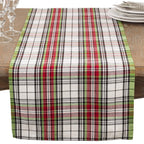 Fennco Styles Classic Plaid Design Tabletop Collection - Che Cose Belle