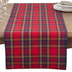 Fennco Styles Classic Plaid Design Tabletop Collection - Che Cose Belle