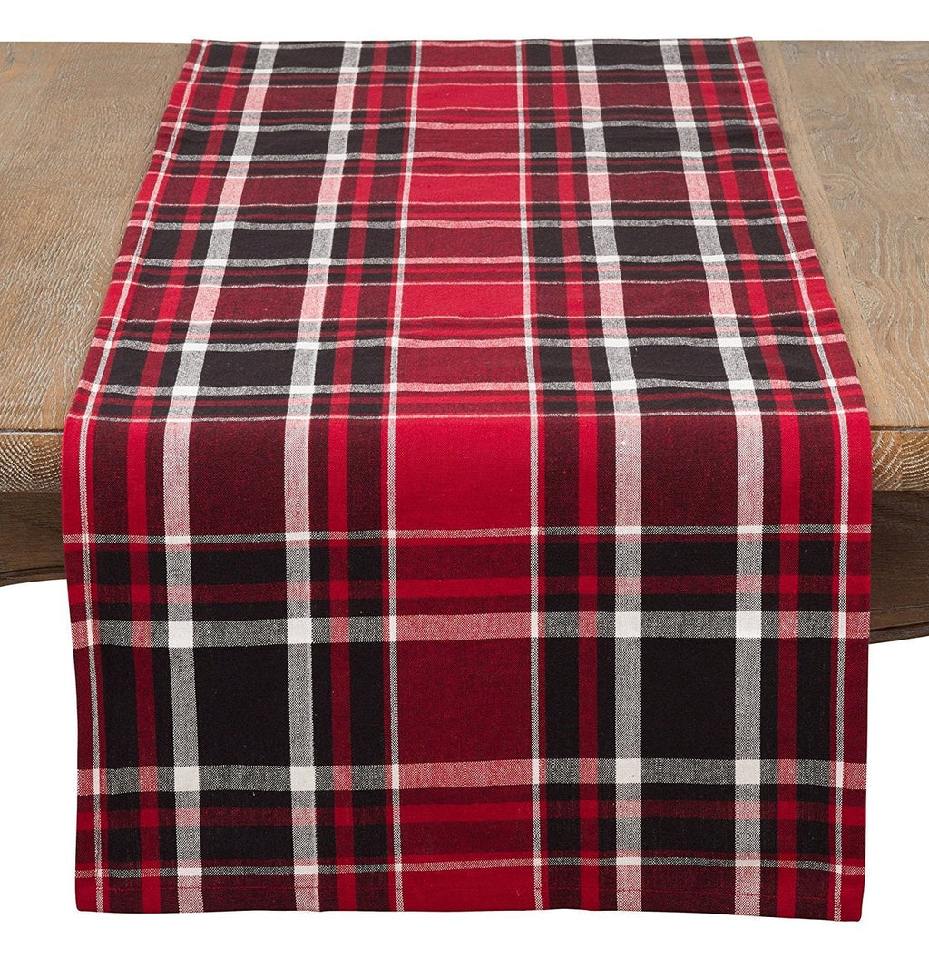 Fennco Styles Classic Plaid Design Tabletop Collection - Che Cose Belle