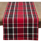 Fennco Styles Classic Plaid Design Tabletop Collection - Che Cose Belle
