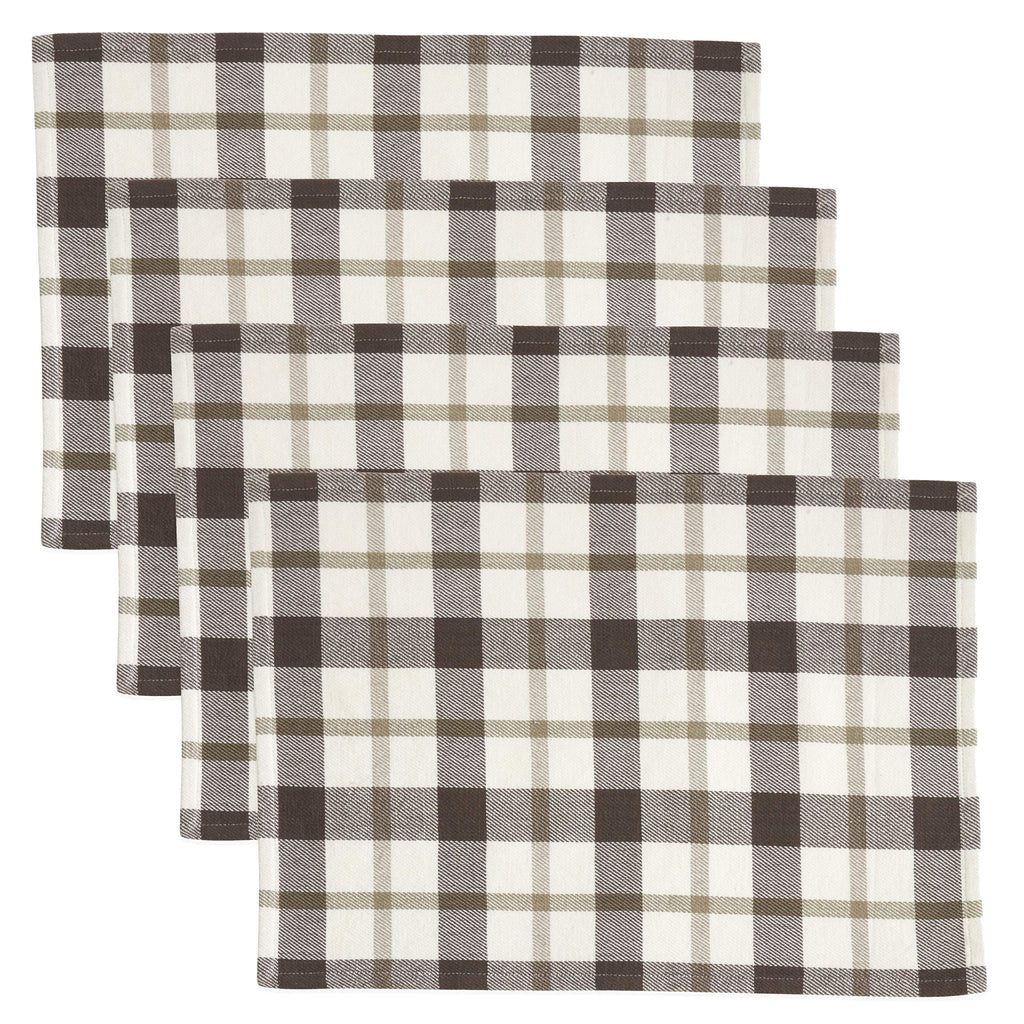Fennco Styles Classic Plaid Design Tabletop Collection - Che Cose Belle