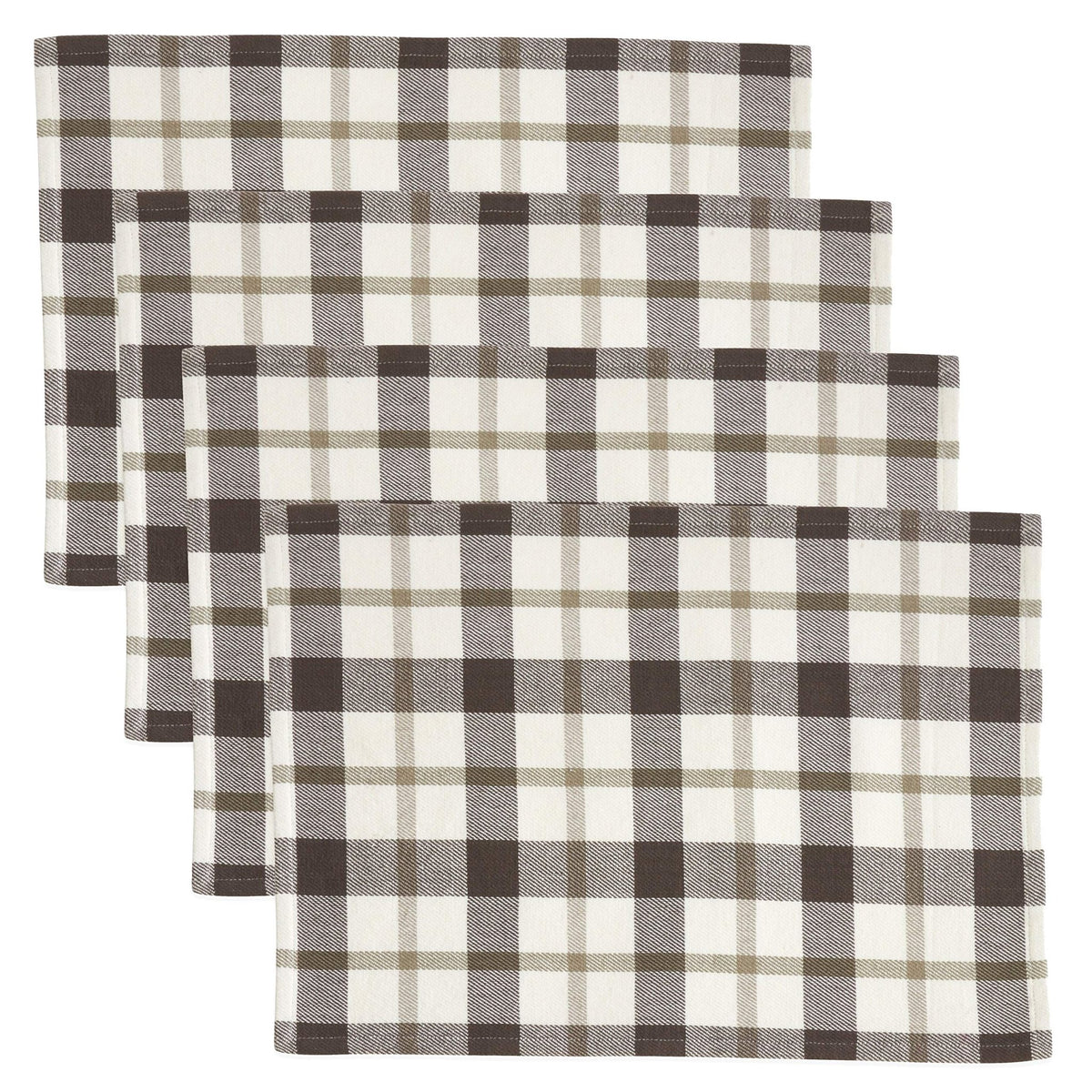 Fennco Styles Classic Plaid Design Tabletop Collection - Che Cose Belle