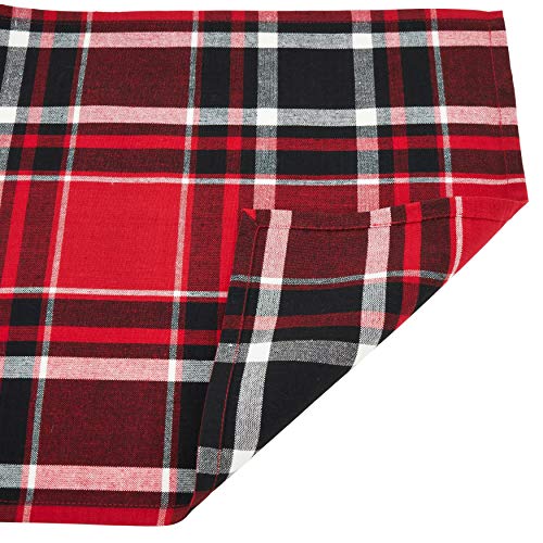 Fennco Styles Classic Plaid Design Tabletop Collection - Che Cose Belle