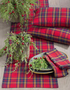 Fennco Styles Classic Plaid Design Tabletop Collection - Che Cose Belle
