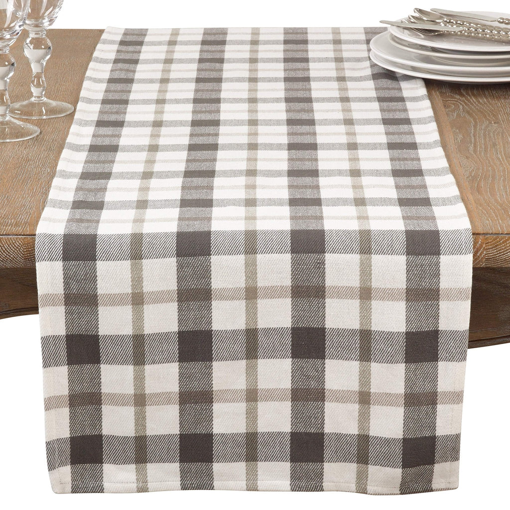 Fennco Styles Classic Plaid Design Tabletop Collection - Che Cose Belle