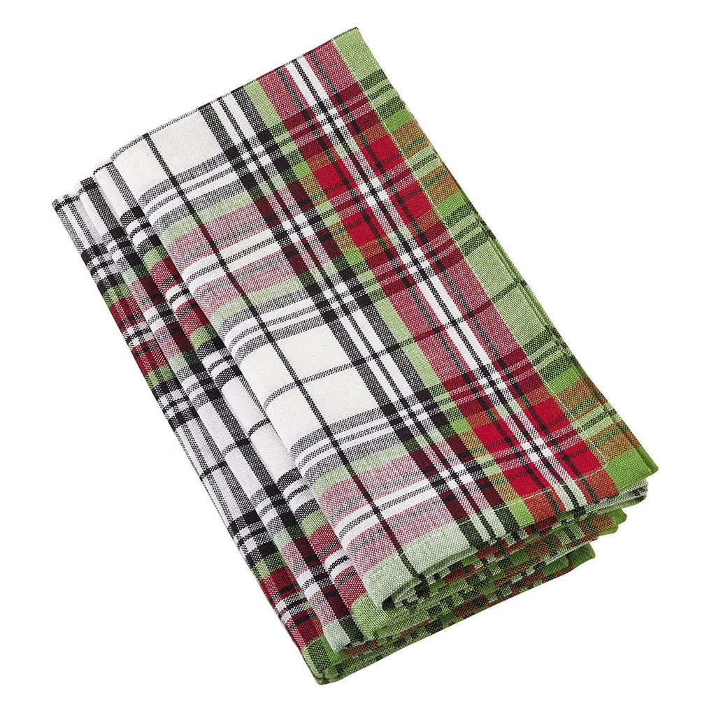 Fennco Styles Classic Plaid Design Tabletop Collection - Che Cose Belle