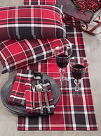 Fennco Styles Classic Plaid Design Tabletop Collection - Che Cose Belle