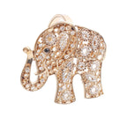 Fennco Styles Gorgeous Metal Jeweled Napkin Rings - Set of 4 (Elephant-Bejeweled) - Che Cose Belle