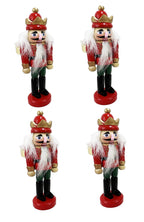 Fennco Styles Handmade Wooden Nutcracker Decorative Napkin Rings, Set of 4 - Festive Soldier Napkin Holders for Dining Table, Christmas, Holidays Décor and Special Occasions - Che Cose Belle