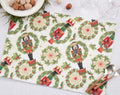 Fennco Styles Nutcracker Holiday Table Runner 16" W X 70" L - Red & Green Festive Table Cover for Christmas Décor, Dining Room, Banquet, Family Gathering and Special Events - Che Cose Belle