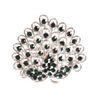 Fennco Styles Rhinestone Crystal Flower Napkin Rings Wedding Holiday Table Decoration - Set of 4 - Che Cose Belle