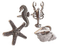 fenncostyles.com Decorative Coastal Sea Creatures Design Napkin Rings - Set of 4 (Sea Creatures) - Che Cose Belle