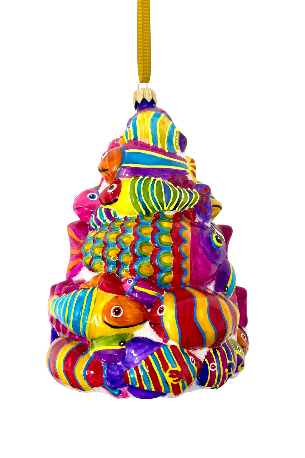 Festival of Fish Tree Glass Ornament - Che Cose Belle