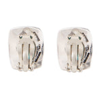 Fiji Isles Blue Turquoise Sterling Silver Clip Earrings - Che Cose Belle